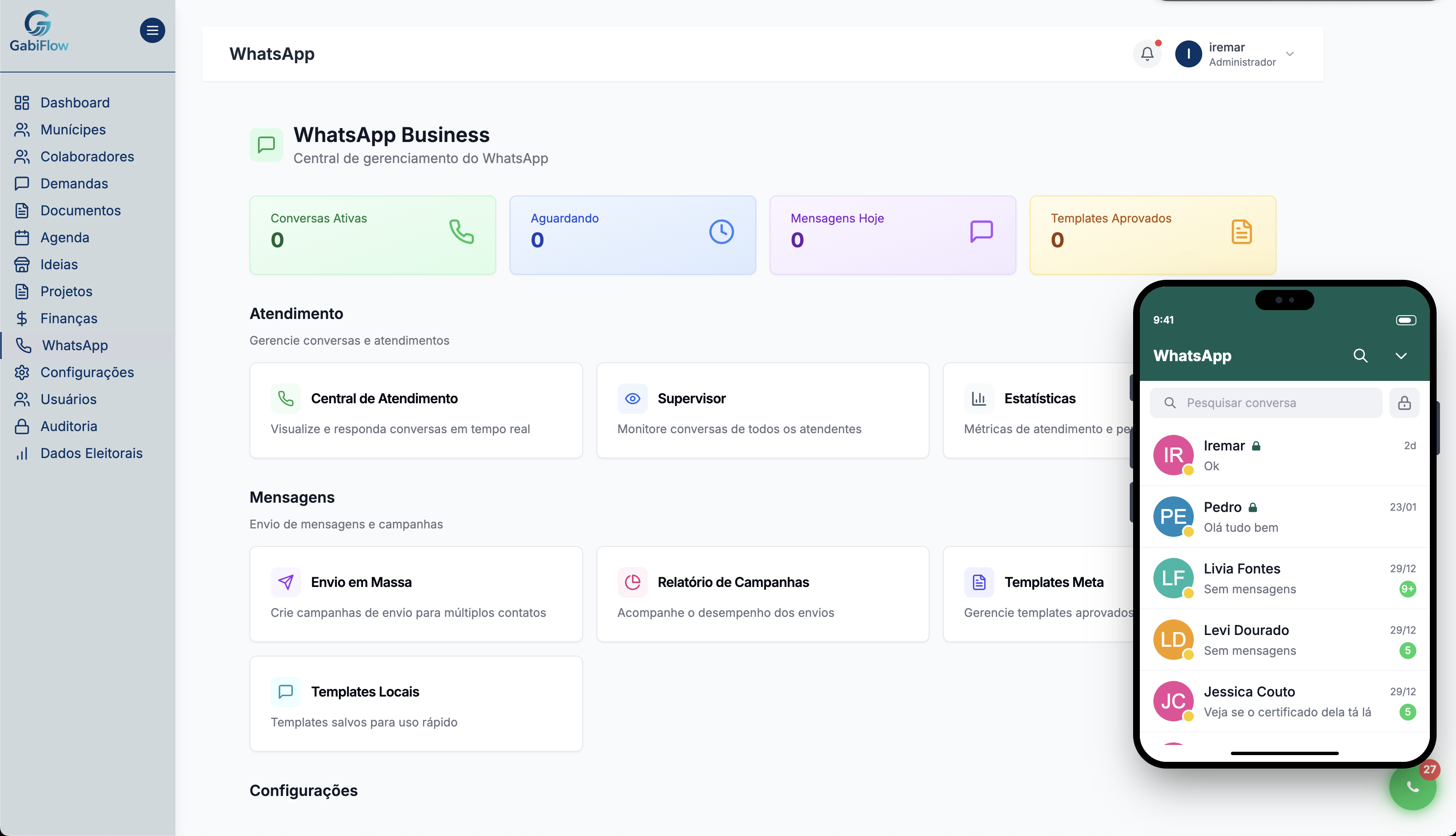 Central WhatsApp Business